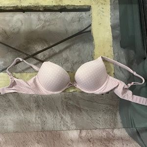Victoria secret 32C lilac polka dots $30